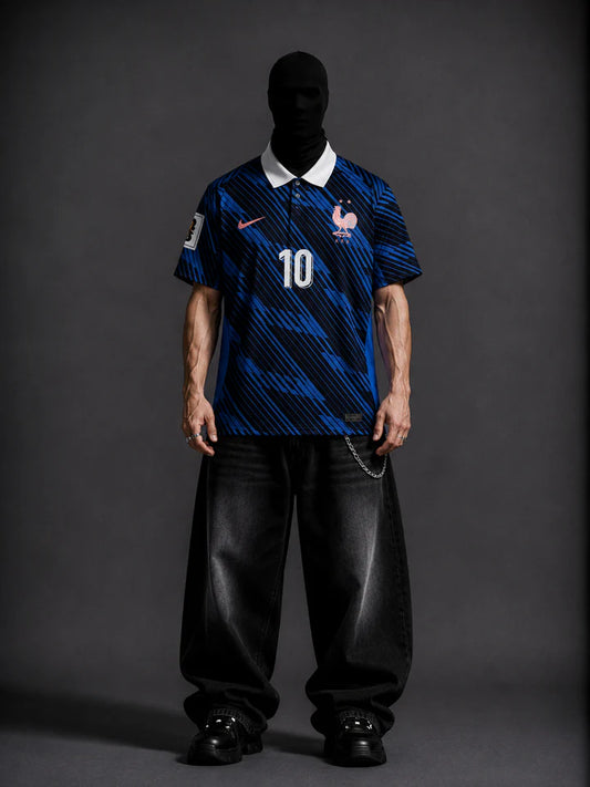 France Mbappe WC 2026 home half sleeve