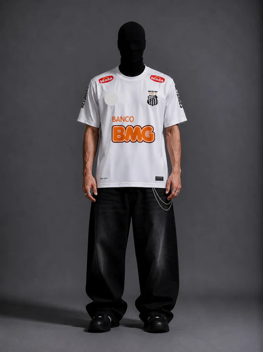 Santos FC Neymar half sleeves retro
