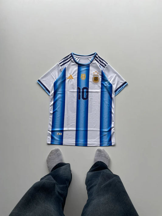 Argentina Messi home WC 2026 half sleeve