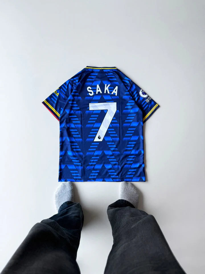 Arsenal Saka half sleeve