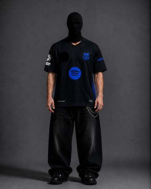 Barcelona Lamine Yamal half sleeves away 25-26 kit
