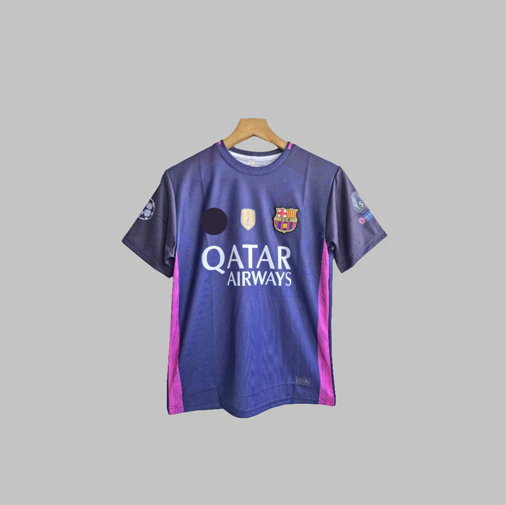 Barcelona messi away 2016-17 half sleeves
