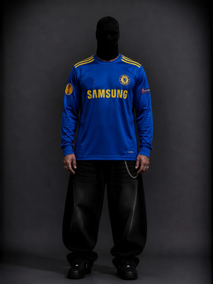 Chelsea FC Hazard full sleeves retro kit