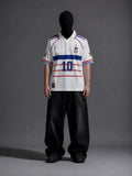 France 2006 zidane half sleeves retro