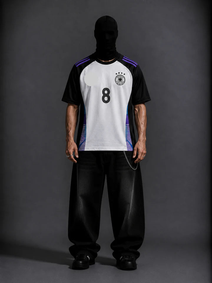 Germany away Tony Kroos half sleeves retro