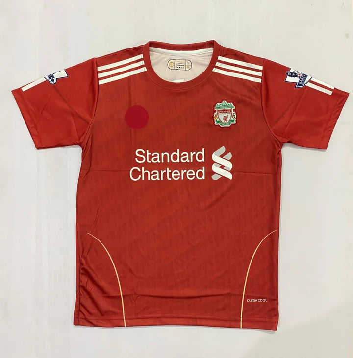 Liverpool FC home sqarez half sleeves retro