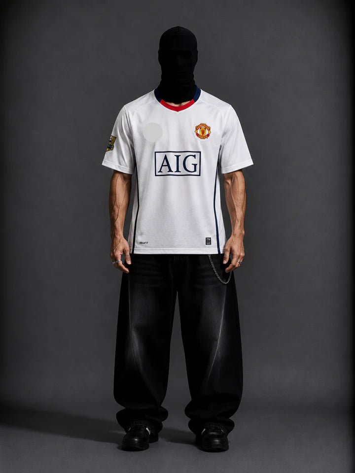 Manchester United FC Ronaldo half sleeve retro