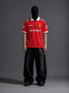 Manchester United 1998-99 D. Beckham half sleeves (zip)