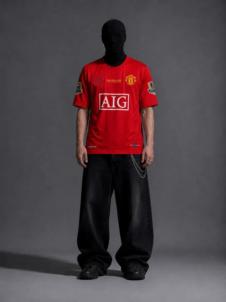 Manchester united 2008 C. Ronaldo Half sleeves retro