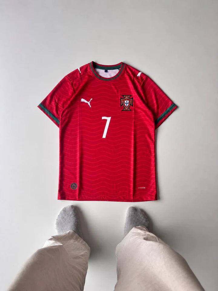 Portugal Ronaldo half sleeve kits