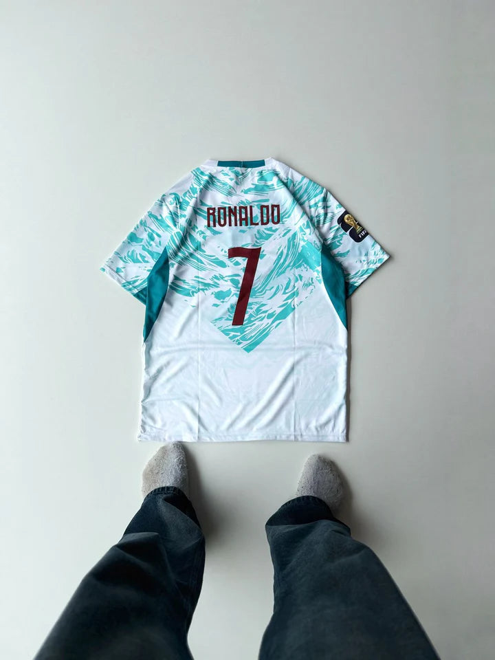 Portugal away WC 2026 Ronaldo half sleeve