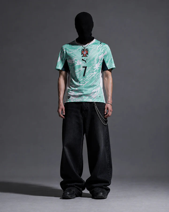 Portugal away WC 2026 Ronaldo half sleeve