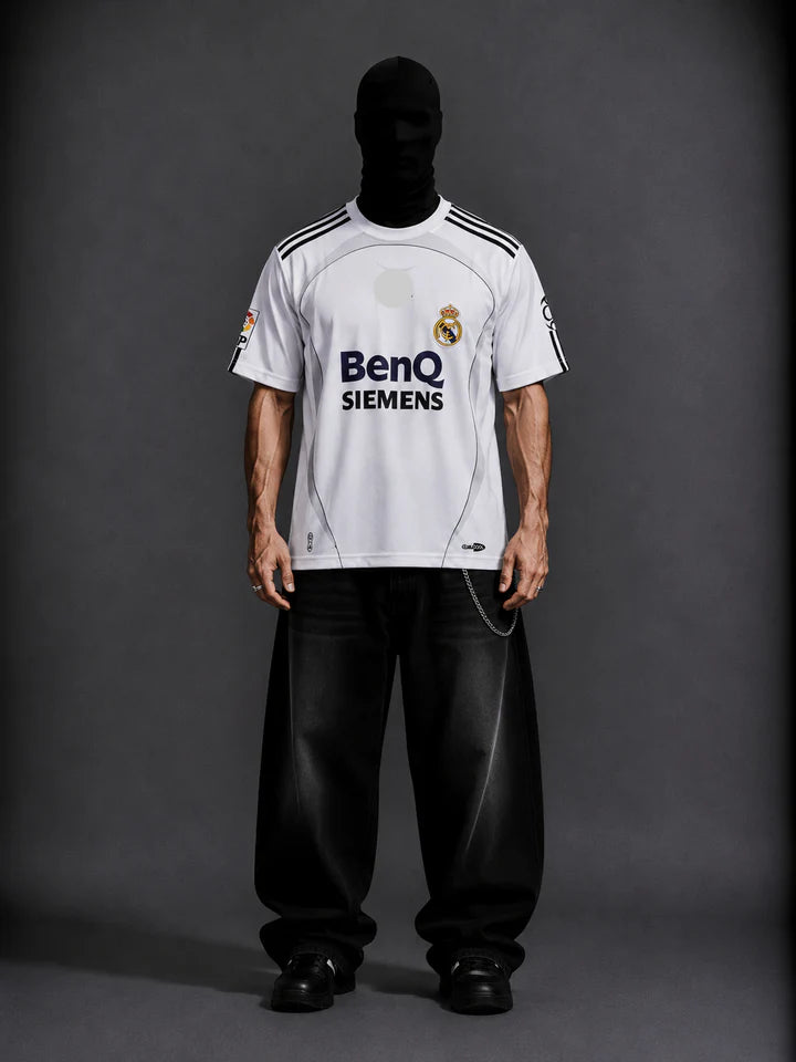 Real Madrid 2006-07 Ronaldo(R9) half sleeves retro