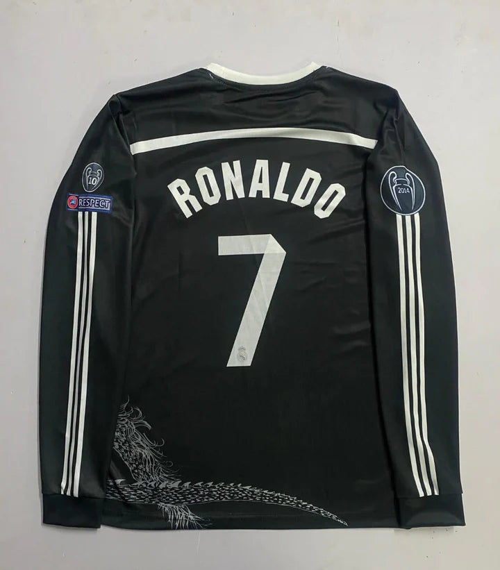 Real madrid x dragon C. Ronaldo full sleeves retro