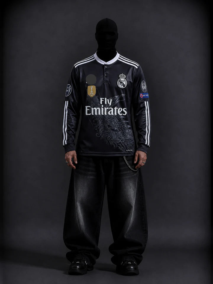 Real madrid x dragon C. Ronaldo full sleeves retro