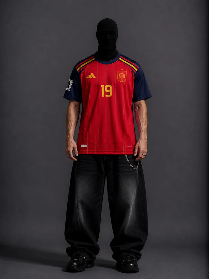 Spain Lamine WC 2026 half sleeve