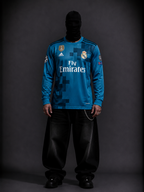 Real Madrid 2017-18 third full sleeve Embroidery RONALDO (PREMIUM QUALITY)