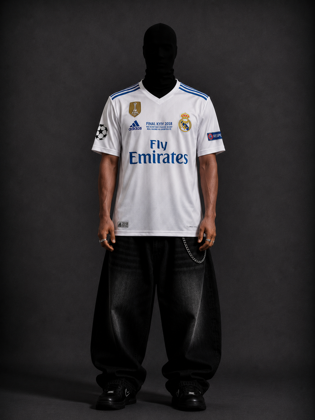 Real Madrid 2016-17 Home Half sleeve Embroidery (RONALDO)