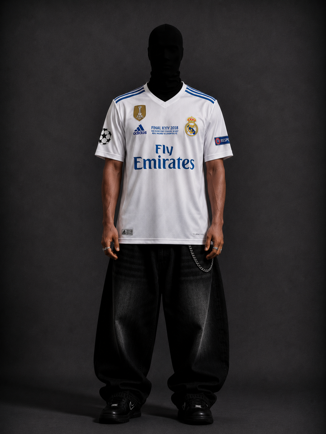 Real Madrid 2016-17 Home Half sleeve Embroidery (RONALDO)
