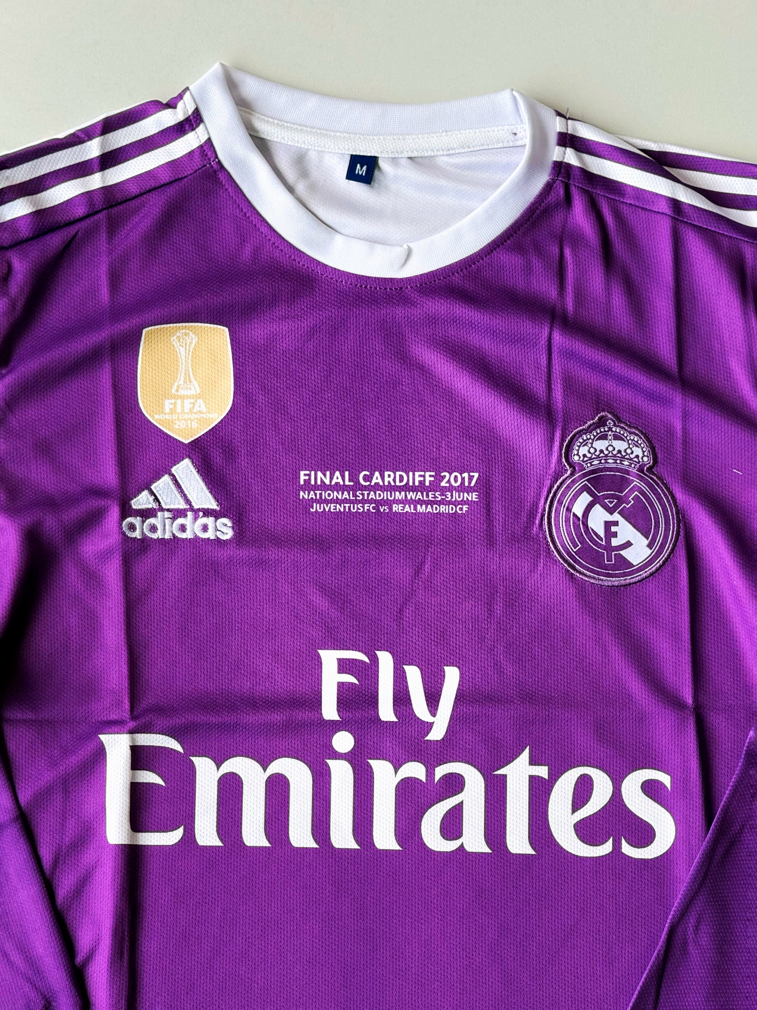 Real madrid 2017-18 away ronaldo full sleeevs