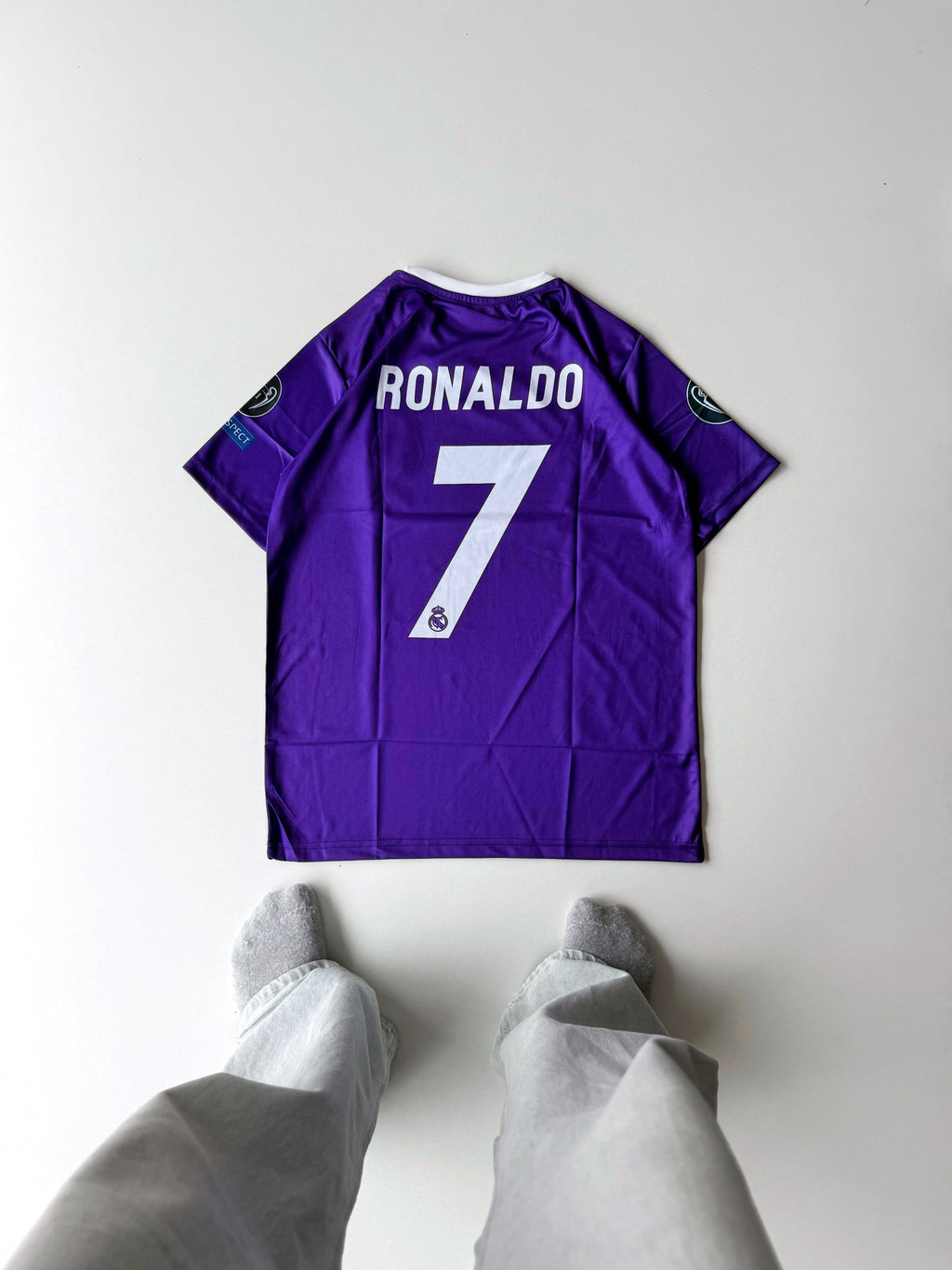 Real Madrid 2016-17 Away Ronaldo - Half and Embroidery