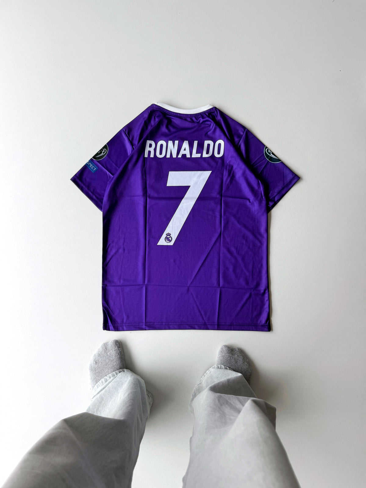 Real Madrid 2016-17 Away Ronaldo - Half and Embroidery