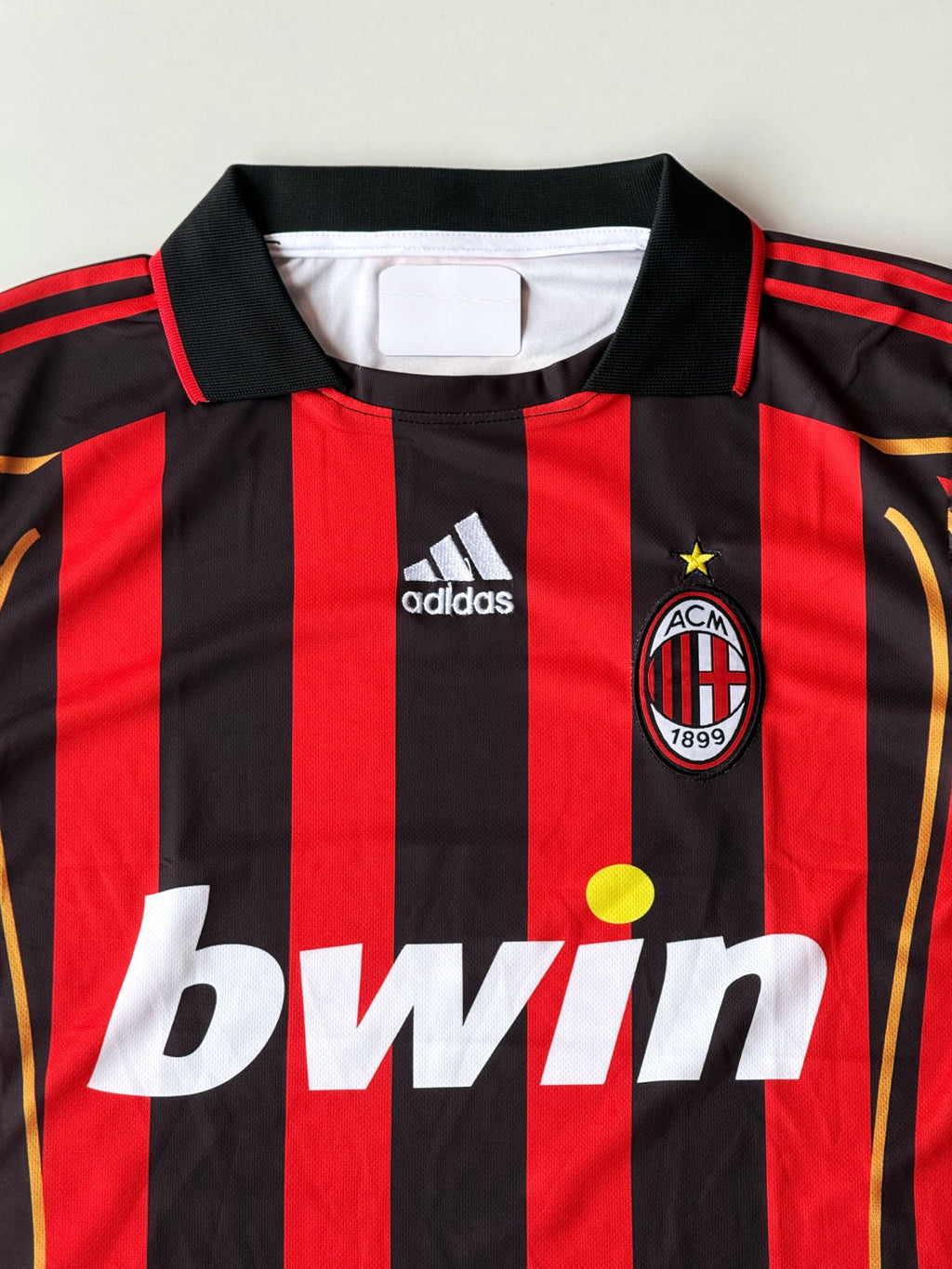 Ac Milan 2006-07 home Maldini full sleeves retro