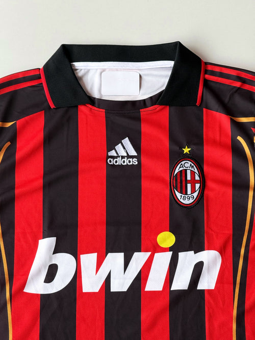 Ac Milan 2006-07 home Maldini full sleeves retro