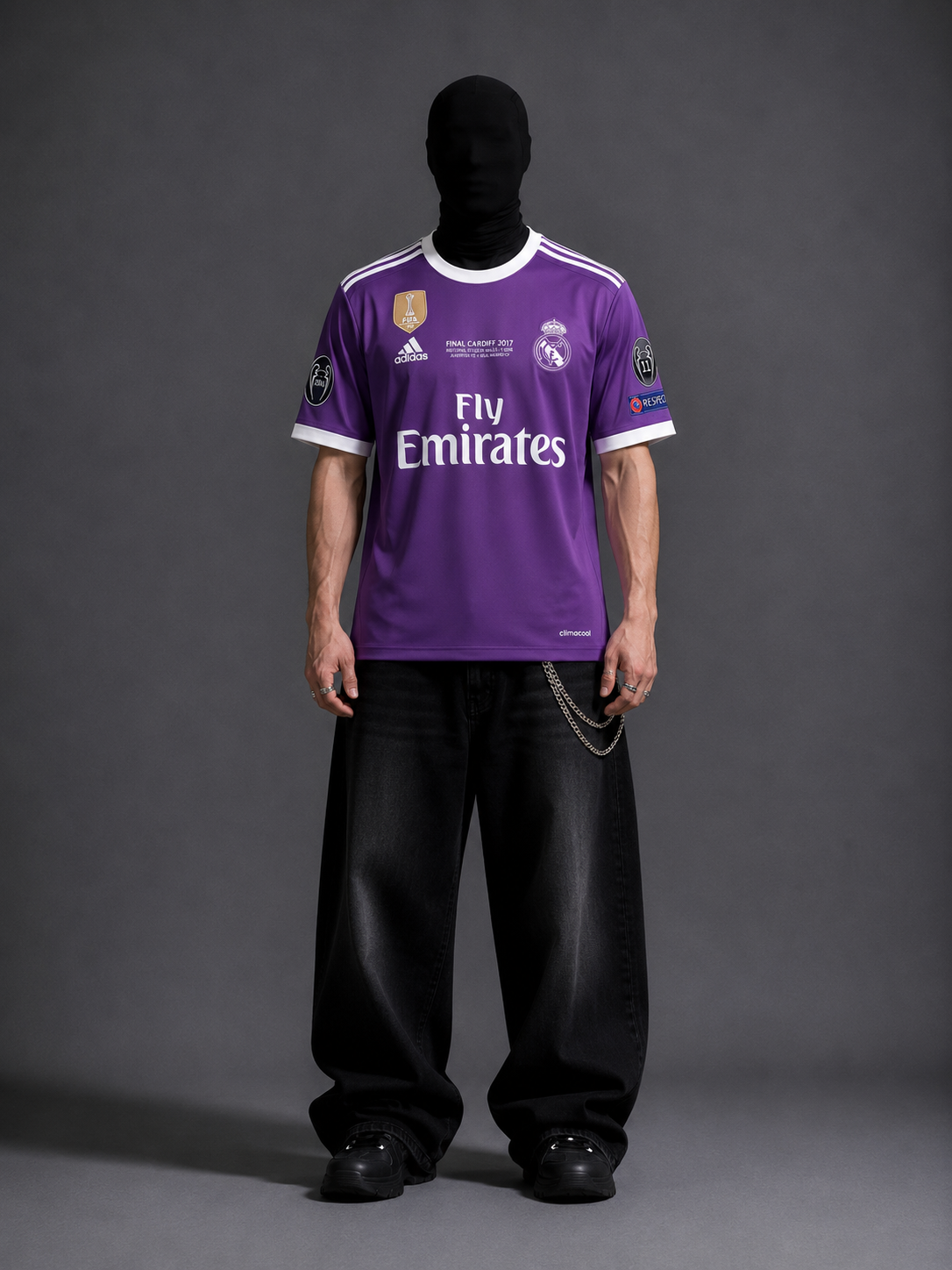 Real Madrid 2016-17 Away Ronaldo - Half and Embroidery