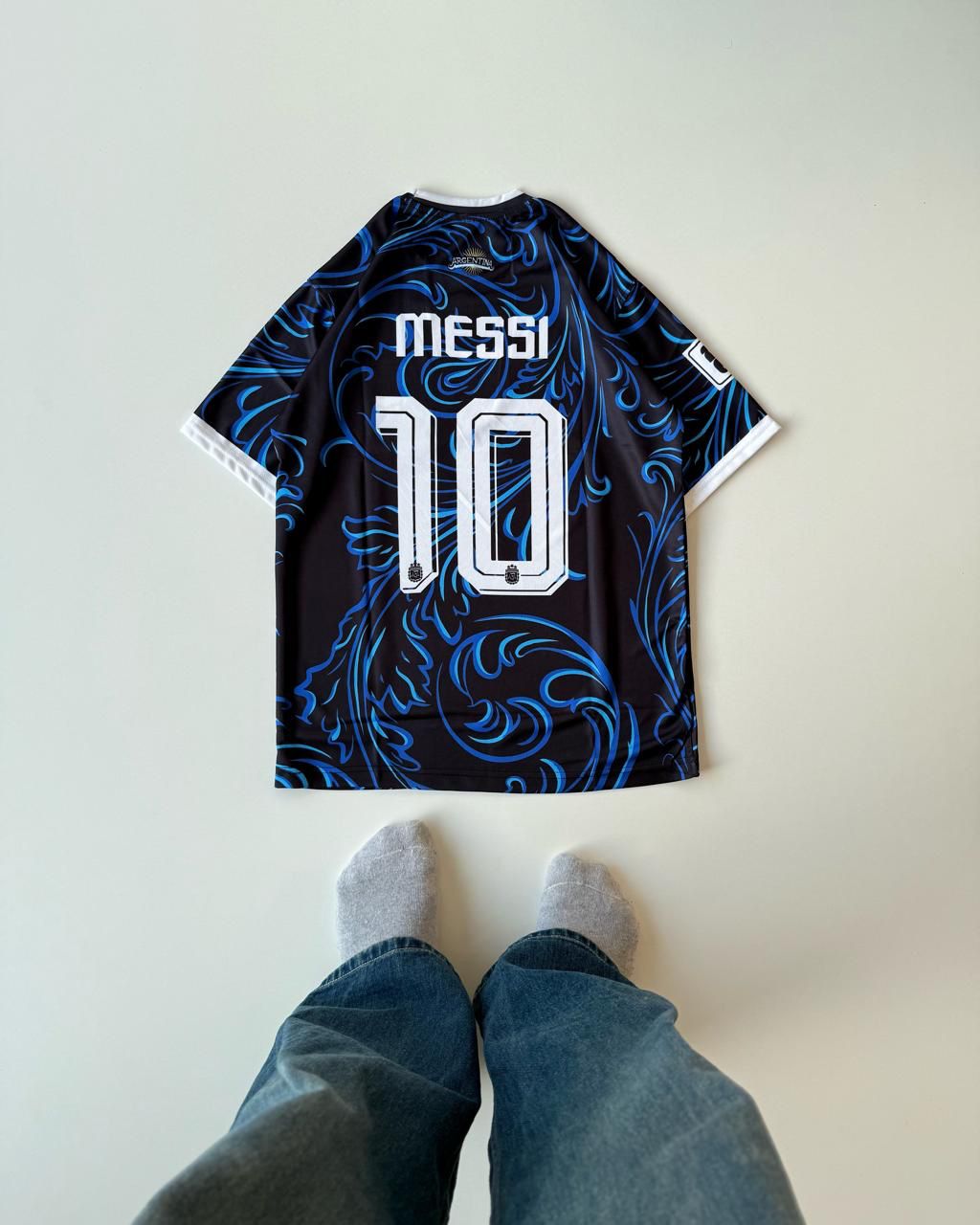 Argentina Away WC 2026 Messi half sleeves