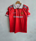 Manchester United 1998-99 D. Beckham half sleeves (zip)